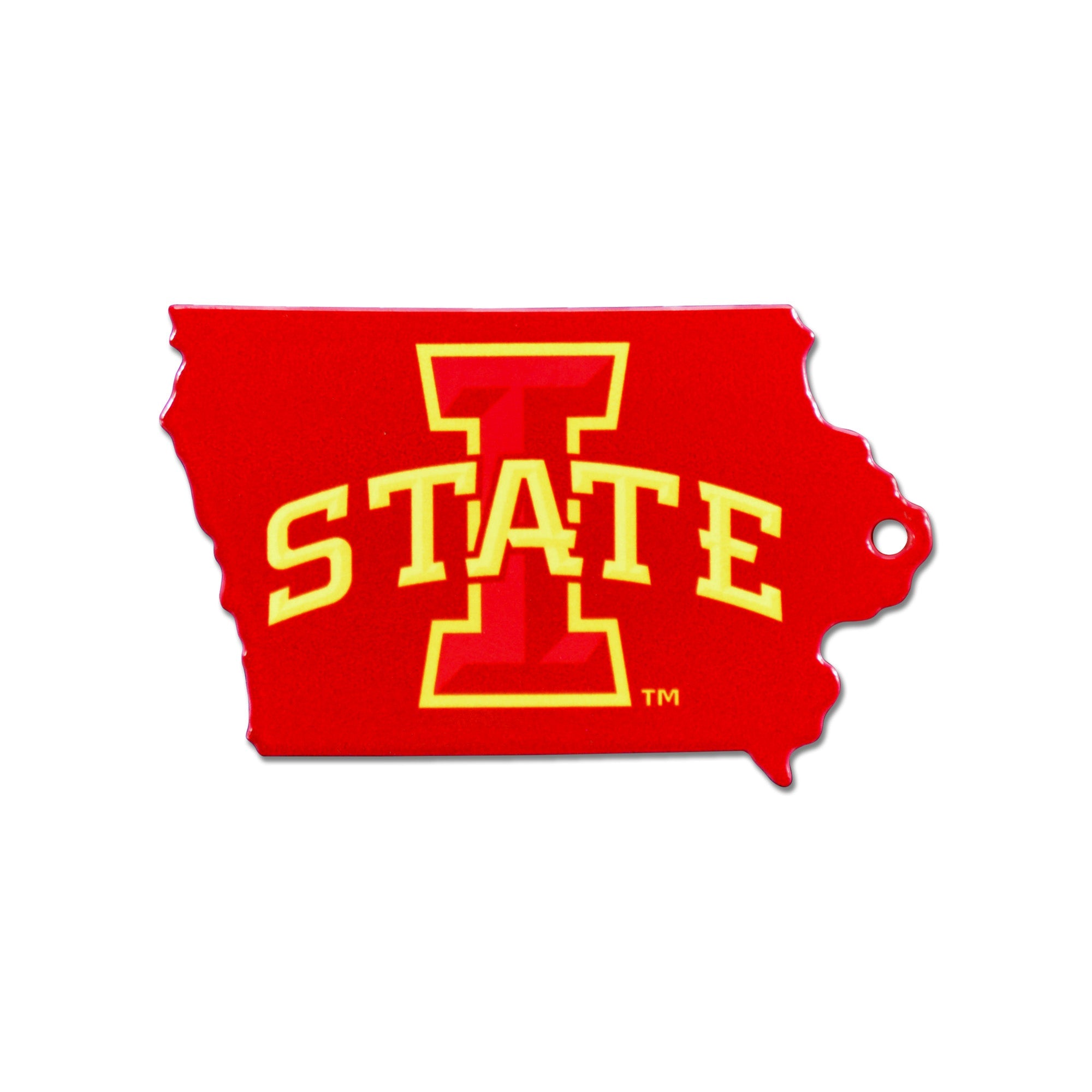 Iowa State Cyclones - State of Iowa Steel Super Magnet