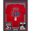 Framed Autographed/Signed Steven Kwan 35x39 Cleveland Red Baseball Jersey JSA COA