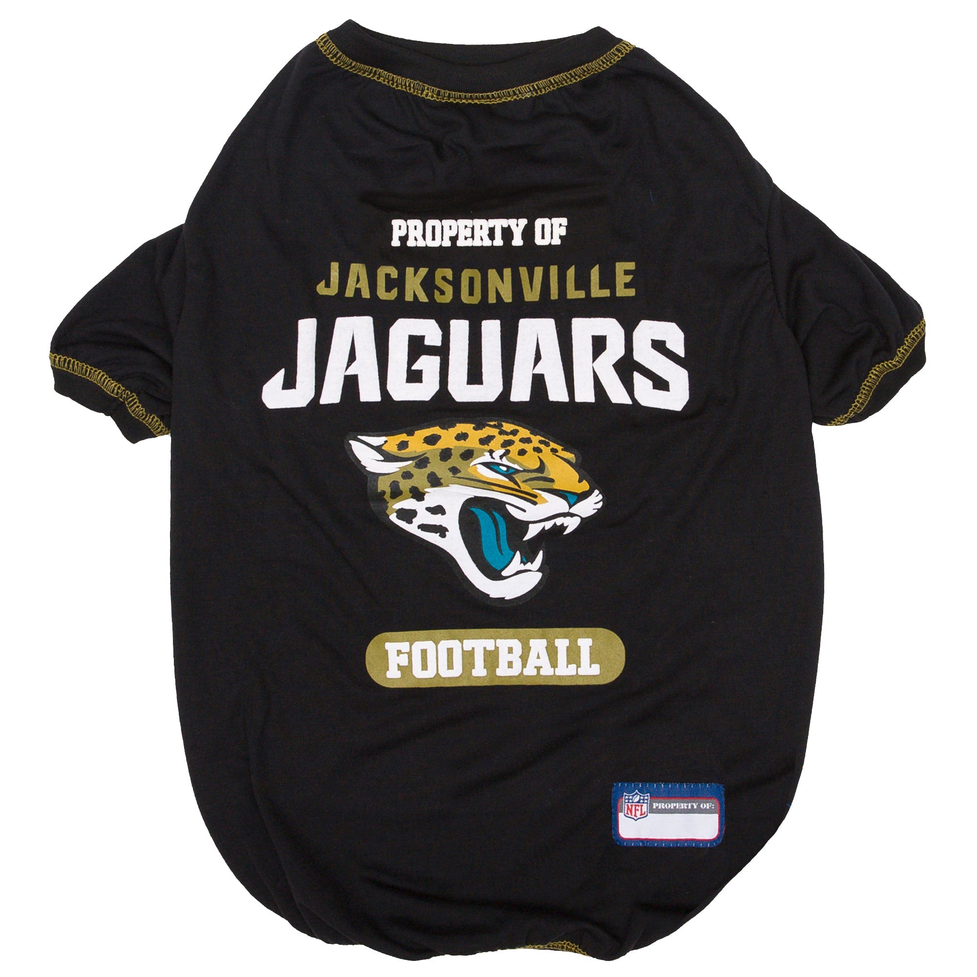 Jacksonville Jaguars Dog Tee Shirt by Pets First - Sports Collectibles, Sports Memorabilia, Sports Fan Shop, Sports Gifts
