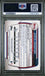 Graded 2023 Topps Bowman Chrome Justin Crawford #CPAJC Chrome Prospect Auto Rookie RC Baseball Card PSA 9 Gem Mint