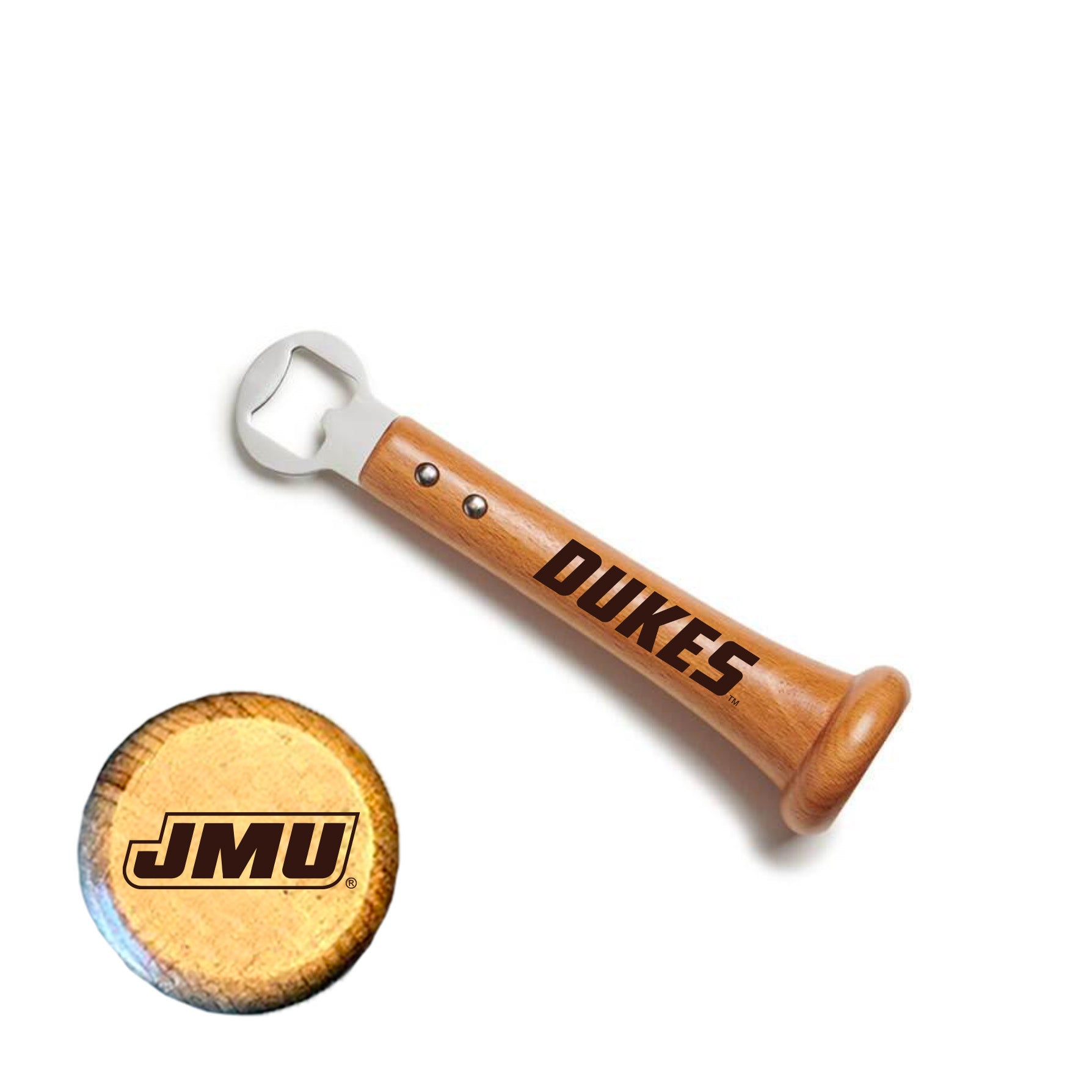 JMU "PICKOFF" Bottle Opener - Sports Collectibles, Sports Memorabilia, Sports Fan Shop, Sports Gifts