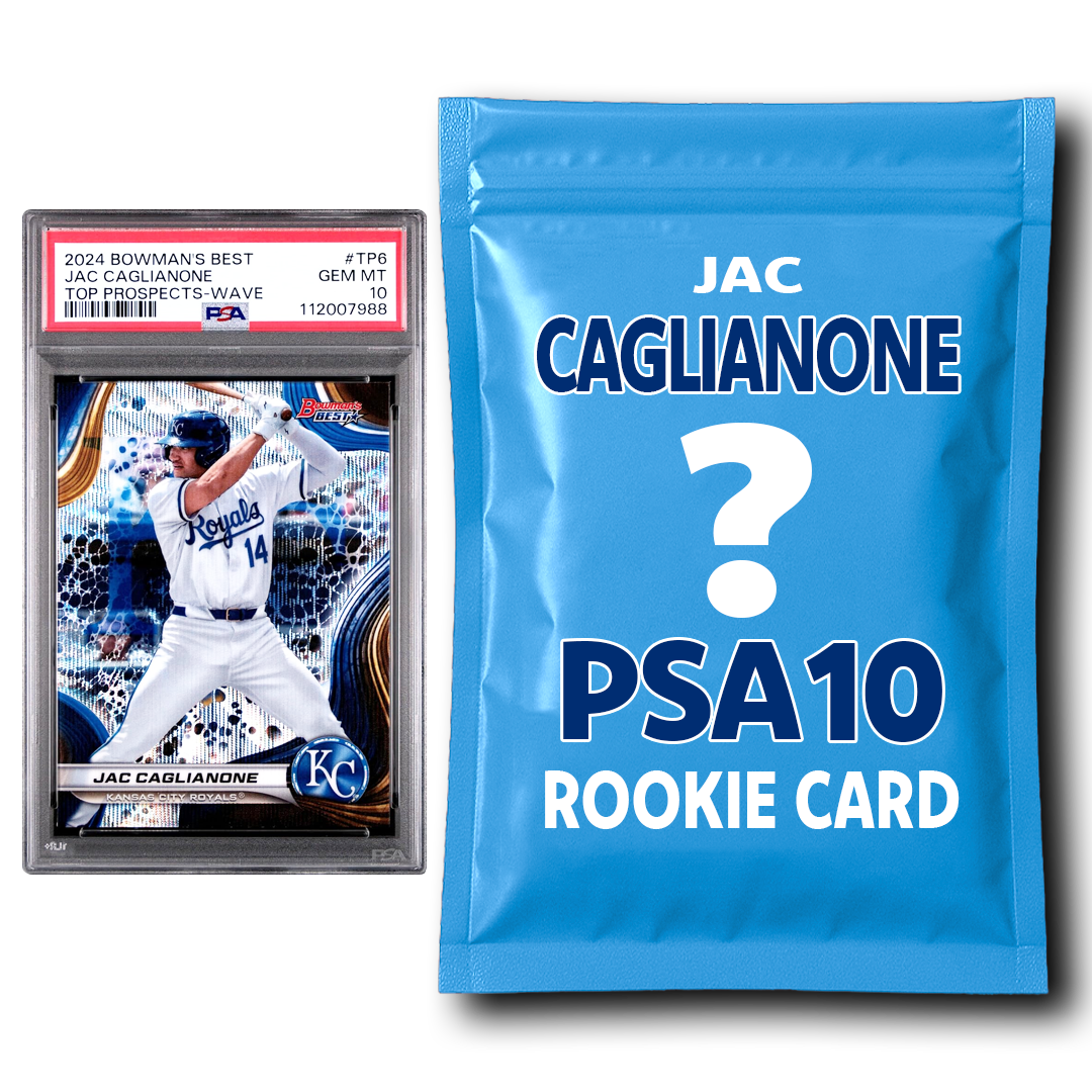 Jac Caglianone PSA 10 Graded Rookie Baseball Card Mystery Pack