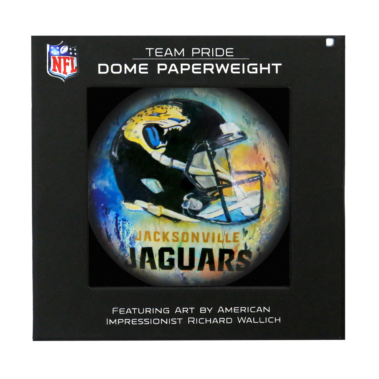 Jacksonville Jaguars Paperweight Domed - Sports Collectibles, Sports Memorabilia, Sports Fan Shop, Sports Gifts