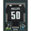 Framed Autographed/Signed Jaelan Phillips 35x39 Philadelphia Black Football Jersey PSA/DNA COA