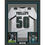 Framed Autographed/Signed Jaelan Phillips 35x39 Philadelphia White Football Jersey PSA/DNA COA