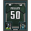 Framed Autographed/Signed Jaelan Phillips 35x39 Philadelphia Midnight Green Football Jersey PSA/DNA COA