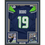 Framed Autographed/Signed Jake Bobo 35x39 Seattle Blue Football Jersey JSA COA