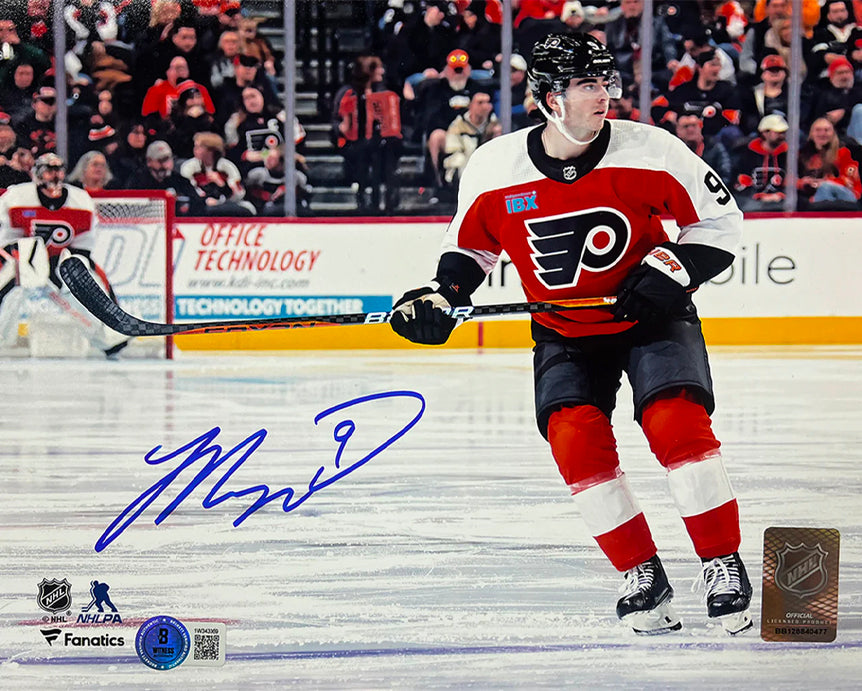 Jamie Drysdale in Action Philadelphia Flyers Autographed 16" x 20" Hockey Photo - Sports Collectibles, Sports Memorabilia, Sports Fan Shop, Sports Gifts