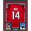 Framed Autographed/Signed Jaylin Noel 35x39 Houston Red Football Jersey JSA COA