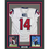 Framed Autographed/Signed Jaylin Noel 35x39 Houston White Football Jersey JSA COA