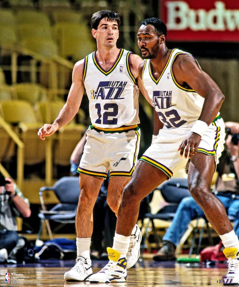John Stockton & Karl Malone Utah Jazz 8" x 10" Basketball Photo - Sports Collectibles, Sports Memorabilia, Sports Fan Shop, Sports Gifts