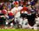 Jeff Hoffman Play at the Plate Philadelphia Phillies Autographed 8" x 10" Baseball Photo - Sports Collectibles, Sports Memorabilia, Sports Fan Shop, Sports Gifts