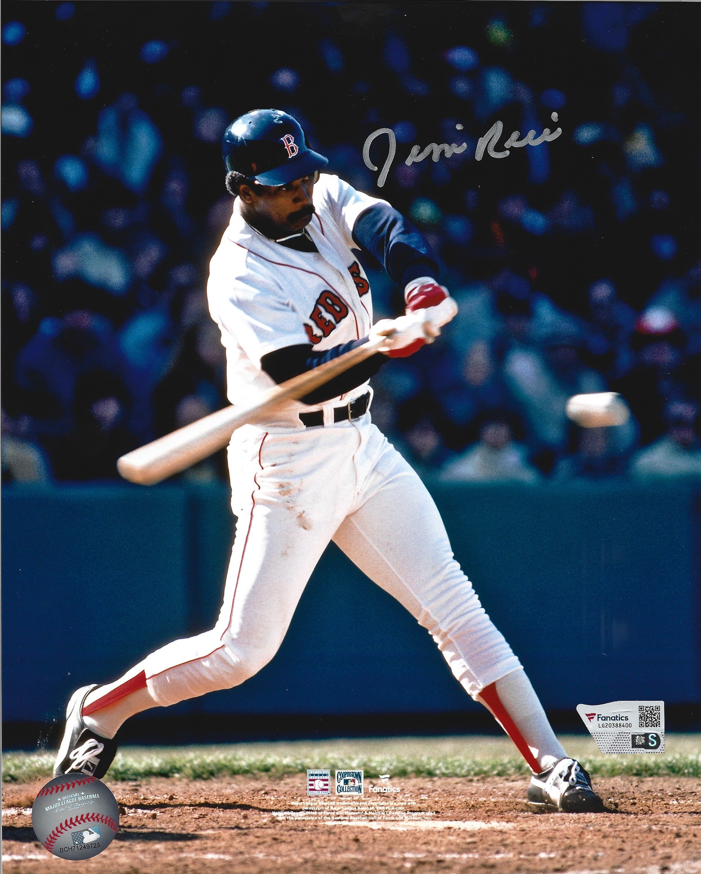 Jim Rice At-Bat Boston Red Sox Autographed 11" x 14" Baseball Photo - Sports Collectibles, Sports Memorabilia, Sports Fan Shop, Sports Gifts