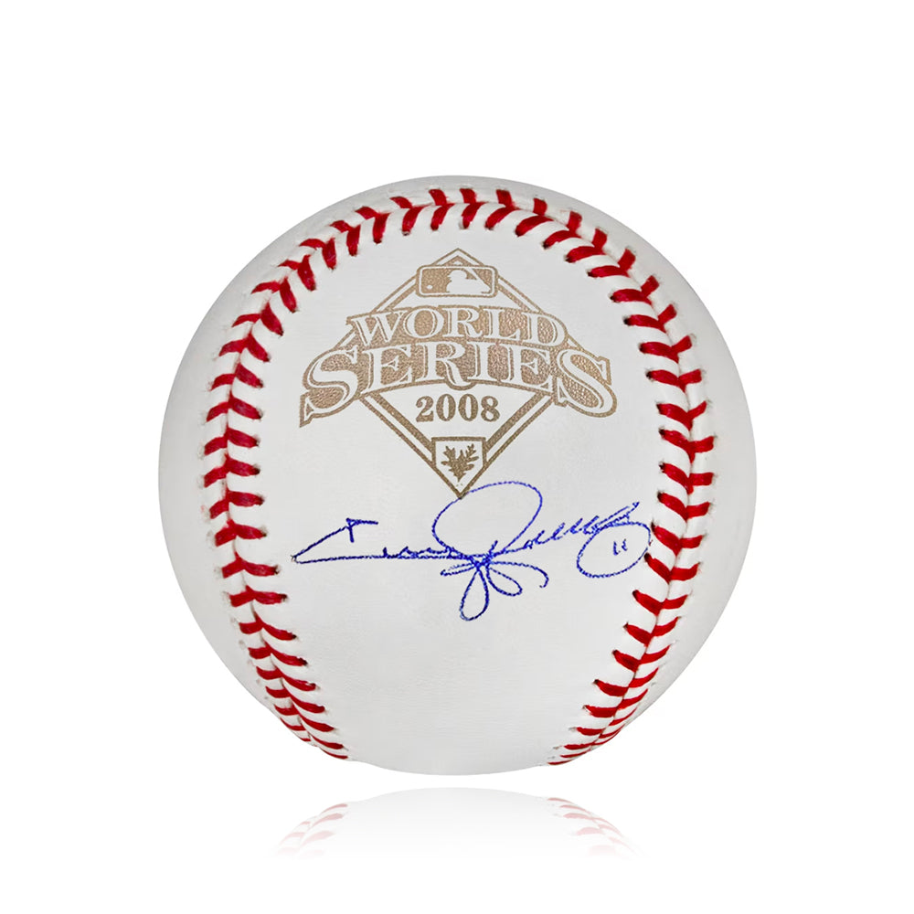 Jimmy Rollins Philadelphia Phillies Autographed 2008 World Series Major League Baseball - JSA - Sports Collectibles, Sports Memorabilia, Sports Fan Shop, Sports Gifts