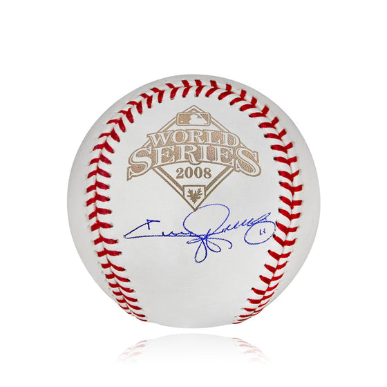 Jimmy Rollins Philadelphia Phillies Autographed 2008 World Series Major League Baseball - PSA - Sports Collectibles, Sports Memorabilia, Sports Fan Shop, Sports Gifts