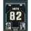 Framed Autographed/Signed Jimmy Smith 35x39 Jacksonville Black Football Jersey Beckett BAS COA