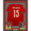 Framed Autographed/Signed Joao Neves 35x39 Portugal Soccer Team World Cup Jersey JSA COA