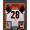 Framed Autographed/Signed Joe Mixon 35x39 Cincinnati White Football Jersey JSA COA