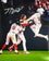 Johan Rojas Celebration Philadelphia Phillies Autographed 8" x 10" Baseball Photo - Sports Collectibles, Sports Memorabilia, Sports Fan Shop, Sports Gifts