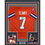 Framed Autographed/Signed John Elway 35x39 Denver Orange Retro Football Jersey JSA COA