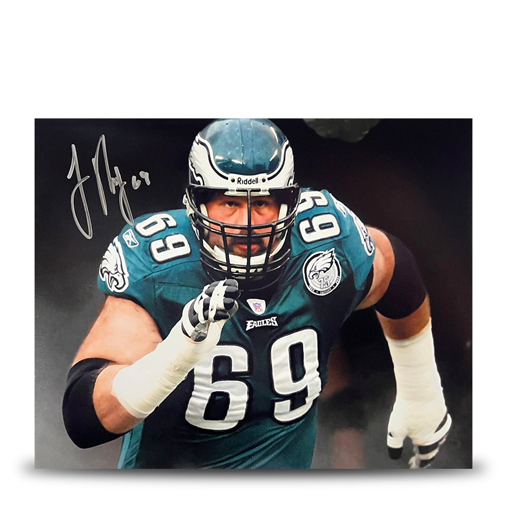 Jon Runyan in the Tunnel Autographed Philadelphia Eagles 8" x 10" Football Photo - Sports Collectibles, Sports Memorabilia, Sports Fan Shop, Sports Gifts