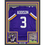Framed Autographed/Signed Jordan Addison 35x39 Minnesota Purple Football Jersey JSA COA