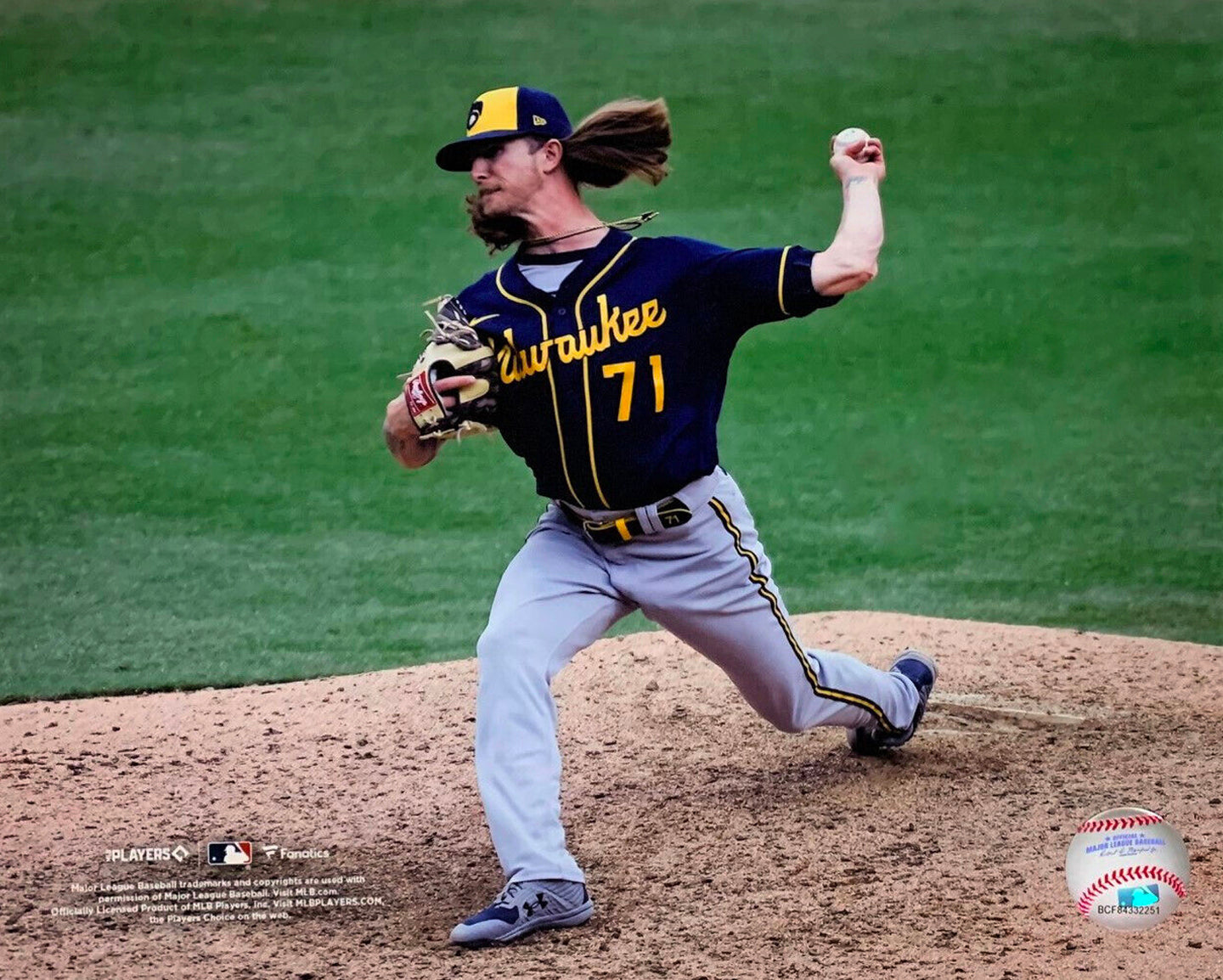 Josh Hader in Action Milwaukee Brewers 8" x 10" Baseball Photo - Sports Collectibles, Sports Memorabilia, Sports Fan Shop, Sports Gifts