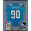 Framed Autographed/Signed Julius Peppers 35x39 Carolina Blue Football Jersey Beckett BAS COA