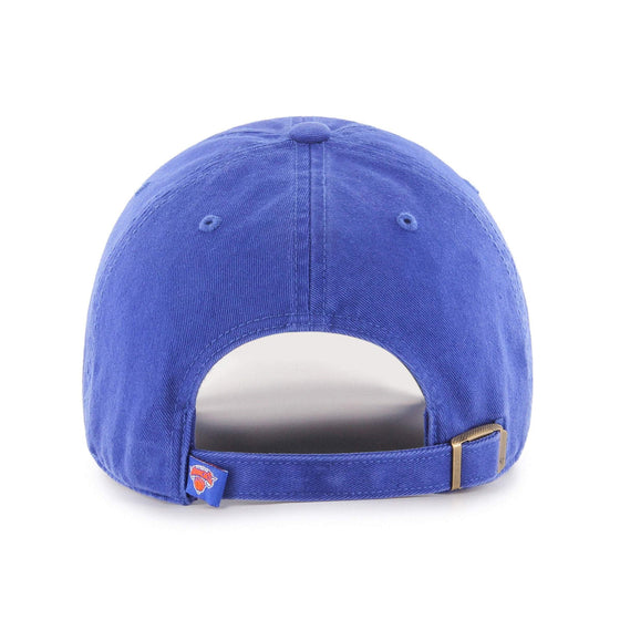 NEW YORK KNICKS ROYAL 47 CLEAN UP Strapback Adjustable Hat - 757 Sports Collectibles