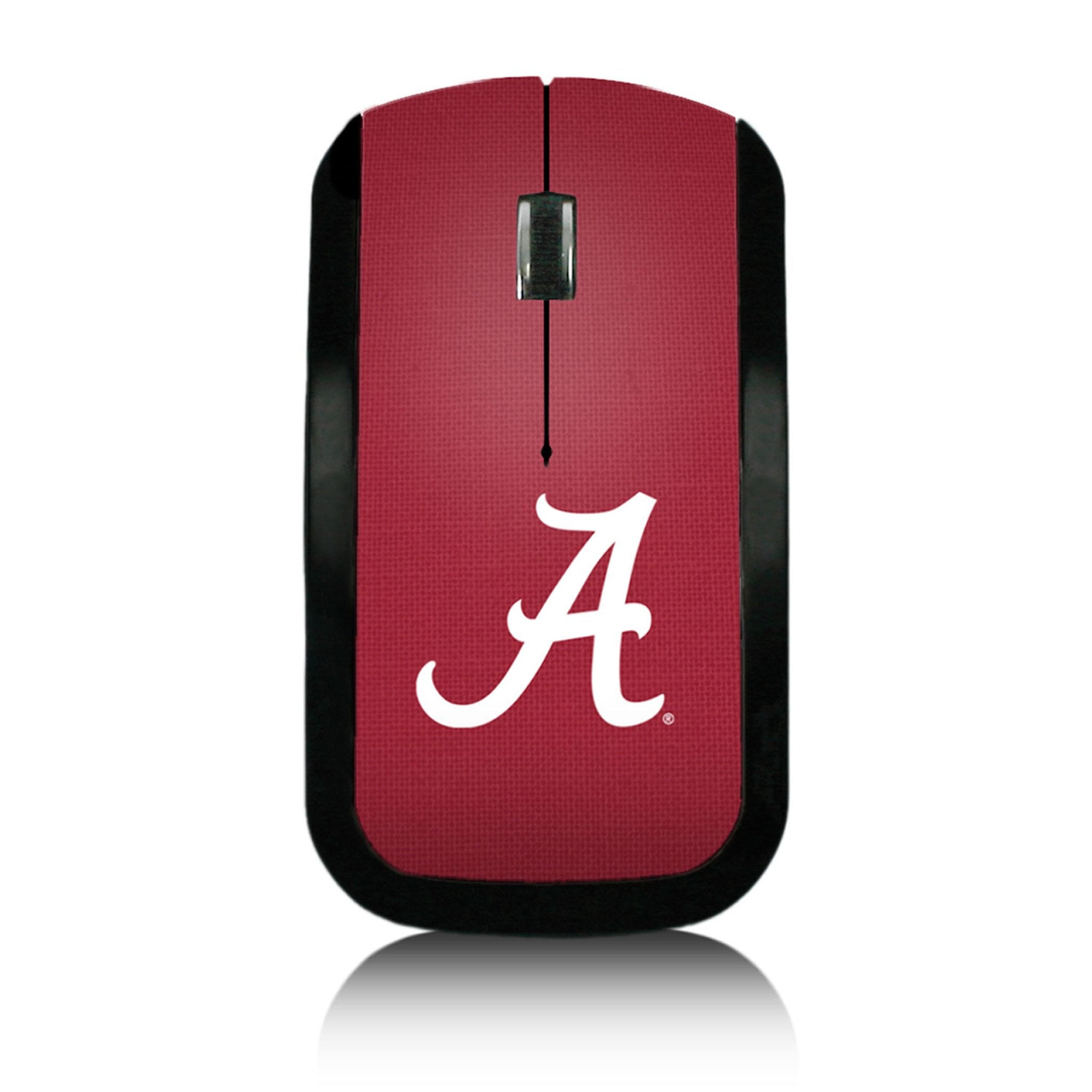 University of Alabama Crimson Tide Script A Solid Wireless Mouse - Sports Gifts, Sports Memorabilia, Sports Collectibles, Fan Shop