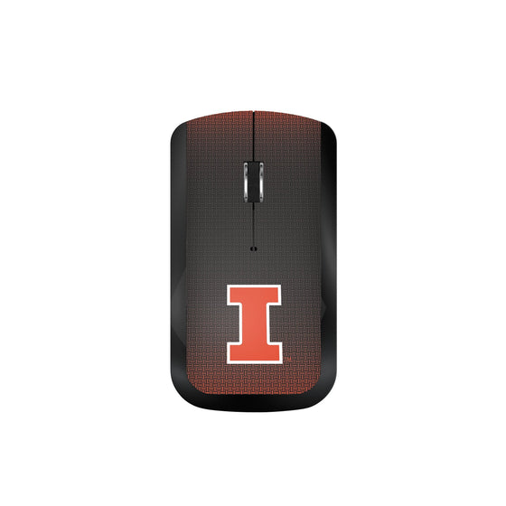 University of Illinois Fighting Illini Linen Wireless Mouse - Sports Gifts, Sports Memorabilia, Sports Collectibles, Fan Shop