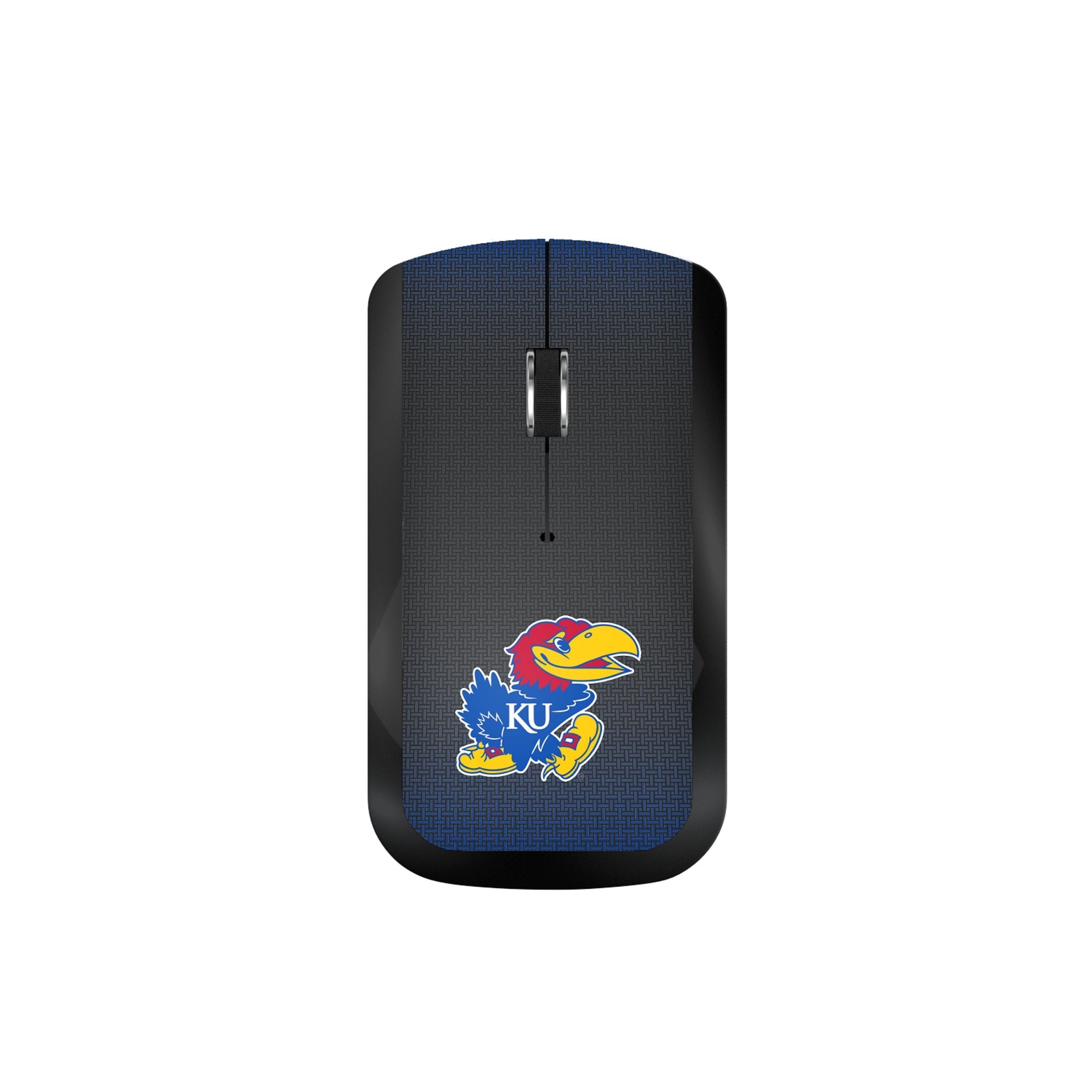 University of Kansas Jayhawks Linen Wireless Mouse - Sports Gifts, Sports Memorabilia, Sports Collectibles, Fan Shop