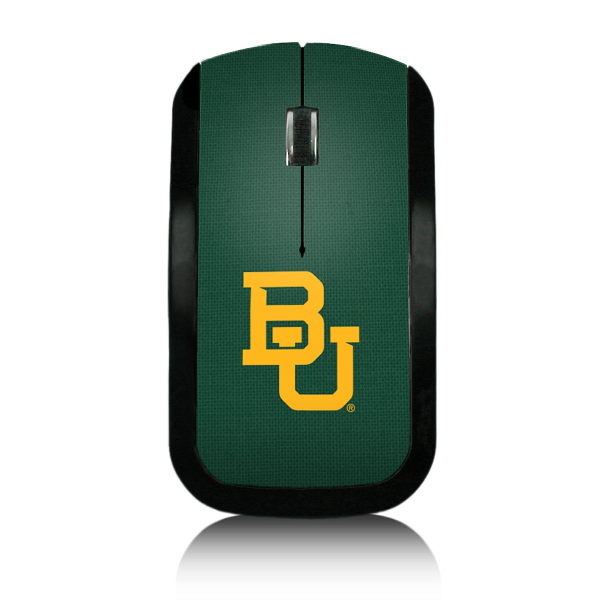 Baylor University Bears Solid Wireless Mouse - Sports Gifts, Sports Memorabilia, Sports Collectibles, Fan Shop