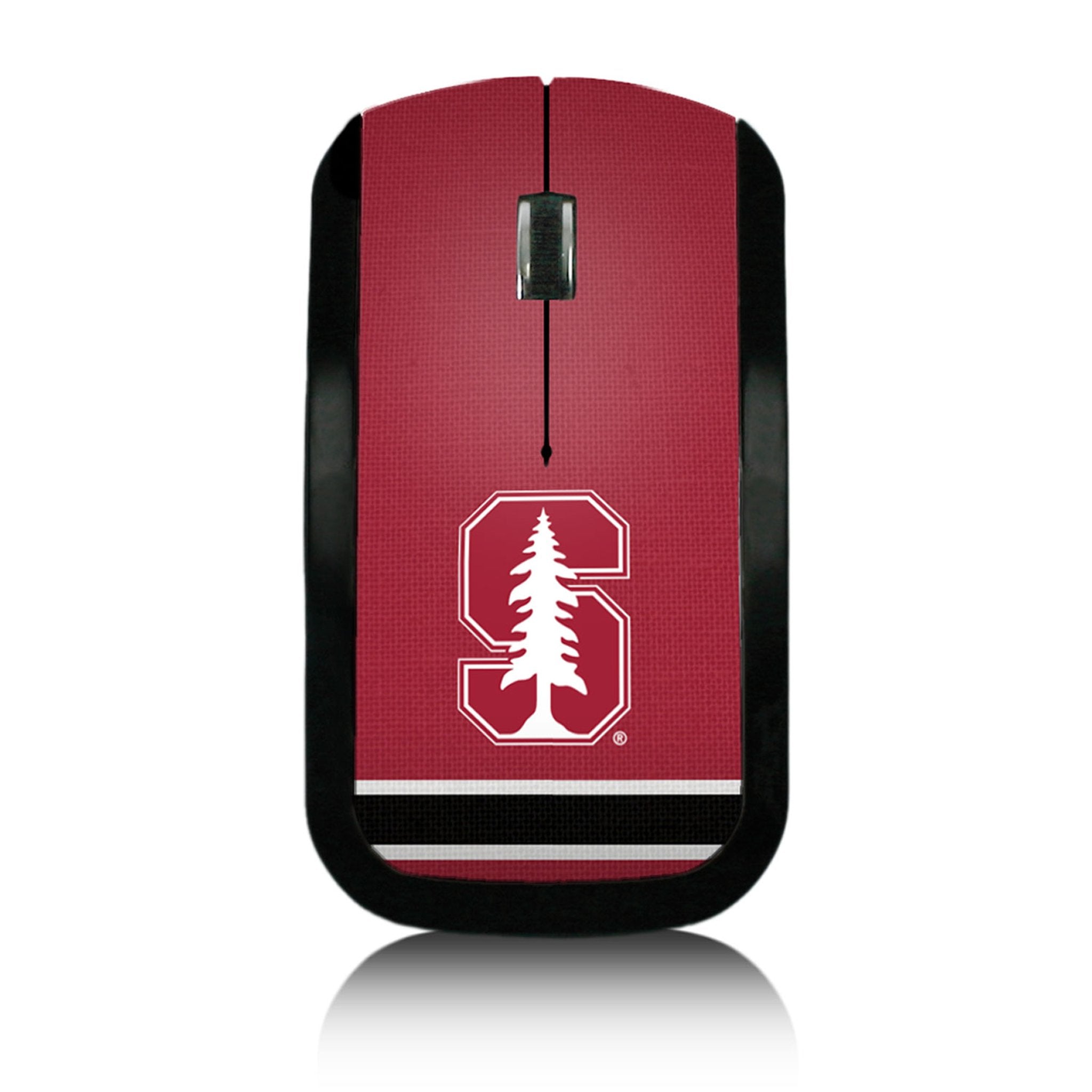 Stanford University Cardinal Stripe Wireless Mouse - Sports Gifts, Sports Memorabilia, Sports Collectibles, Fan Shop