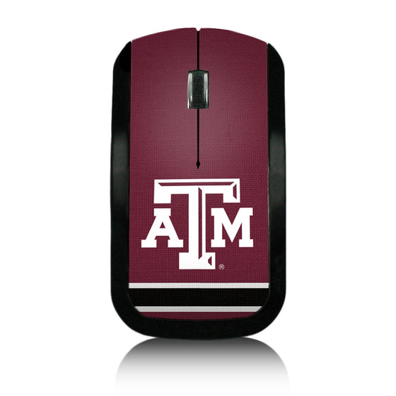 Texas A&M University Aggies Stripe Wireless Mouse - Sports Gifts, Sports Memorabilia, Sports Collectibles, Fan Shop