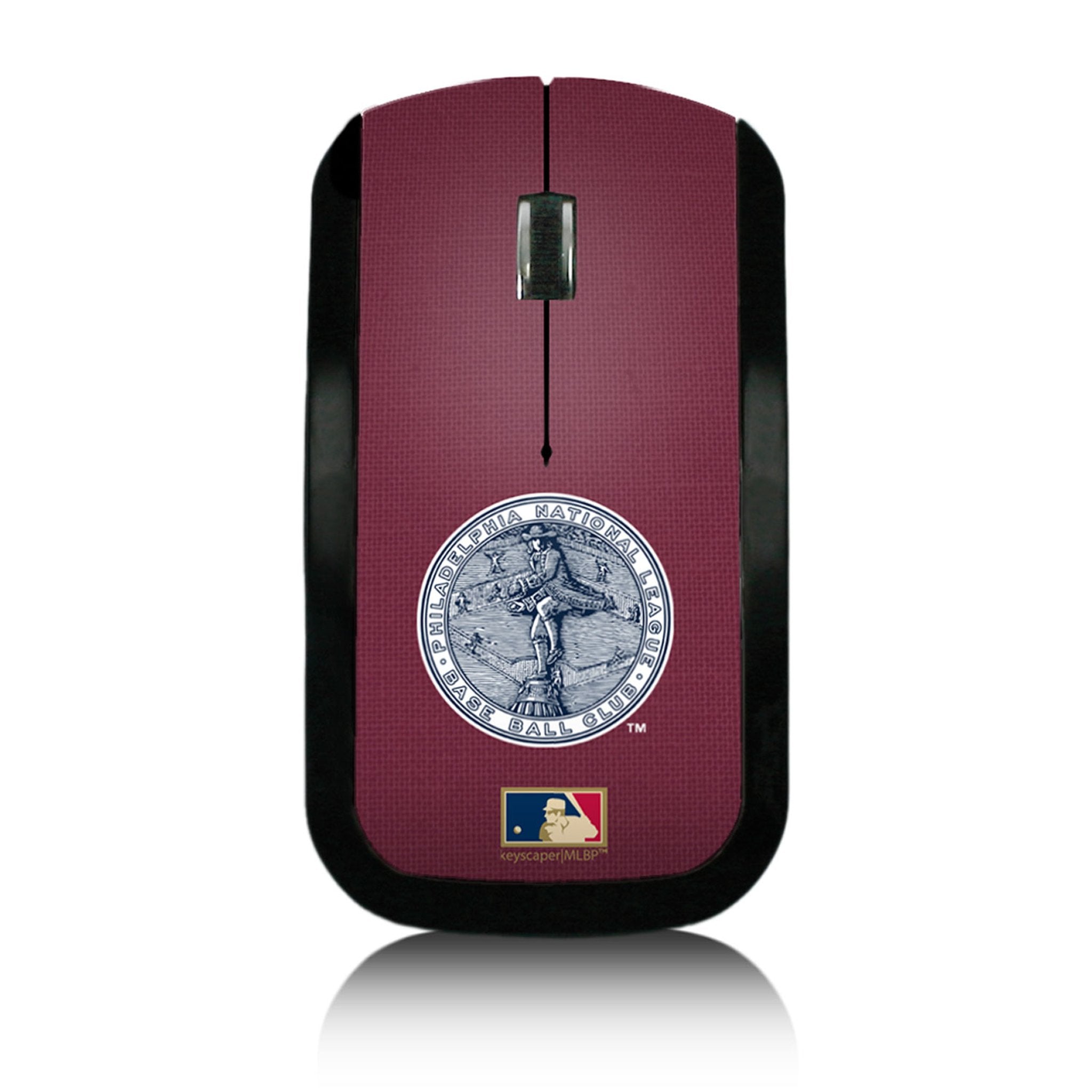 Philadelphia Phillies 1915-1943 - Cooperstown Collection Solid Wireless Mouse - Sports Gifts, Sports Memorabilia, Sports Collectibles, Fan Shop