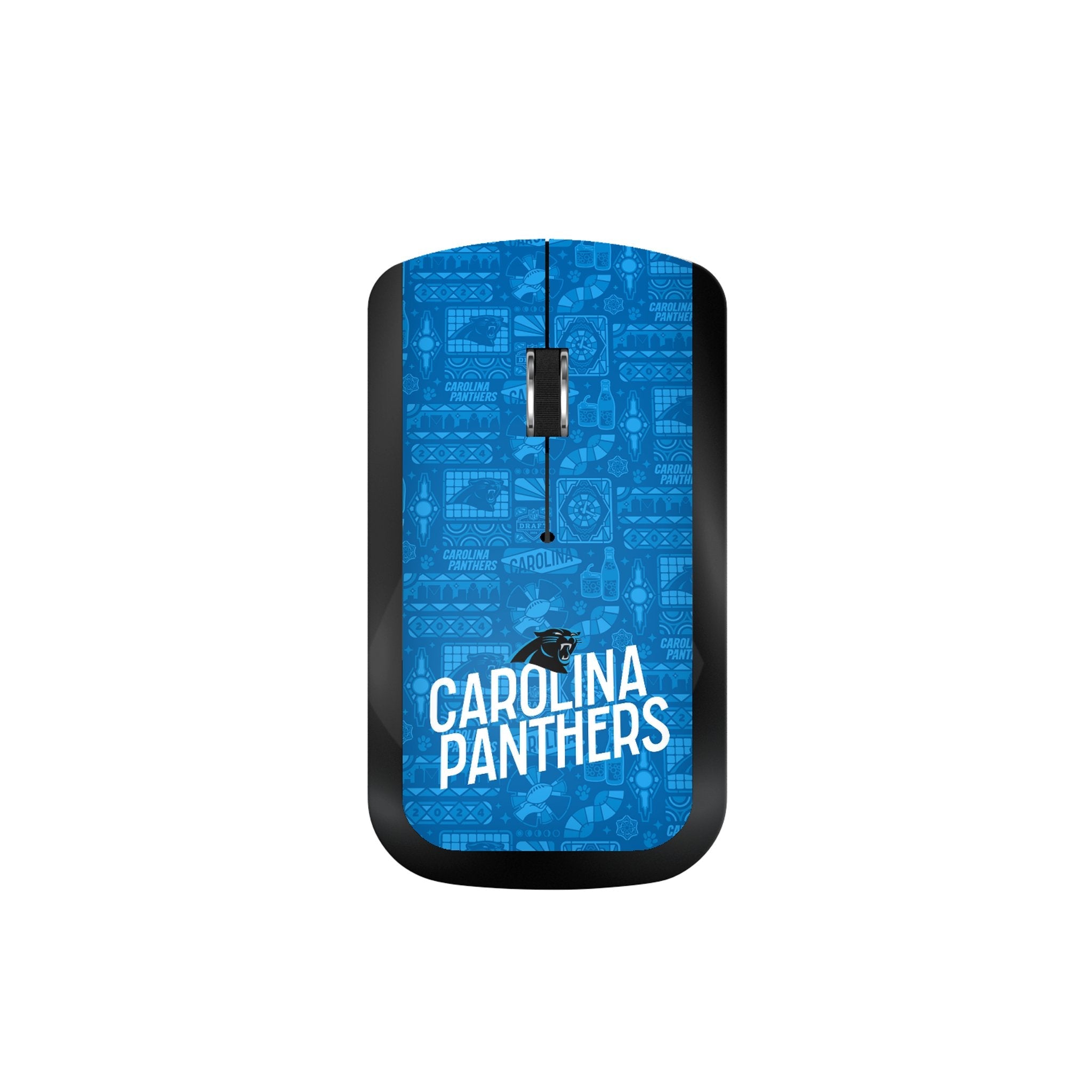 Carolina Panthers 2024 Illustrated Limited Edition Wireless Mouse - Sports Gifts, Sports Memorabilia, Sports Collectibles, Fan Shop