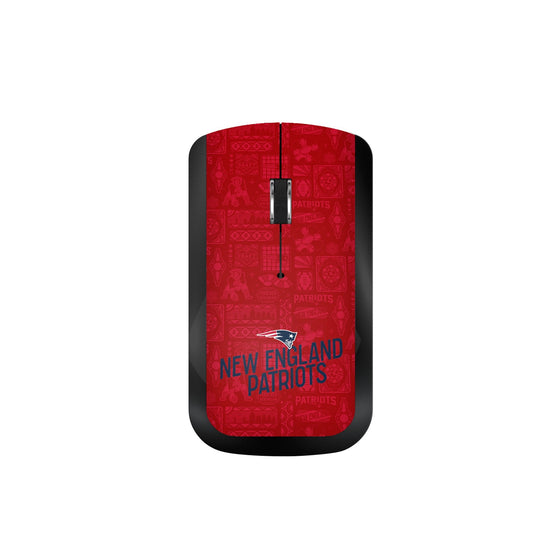 New England Patriots 2024 Illustrated Limited Edition Wireless Mouse-0