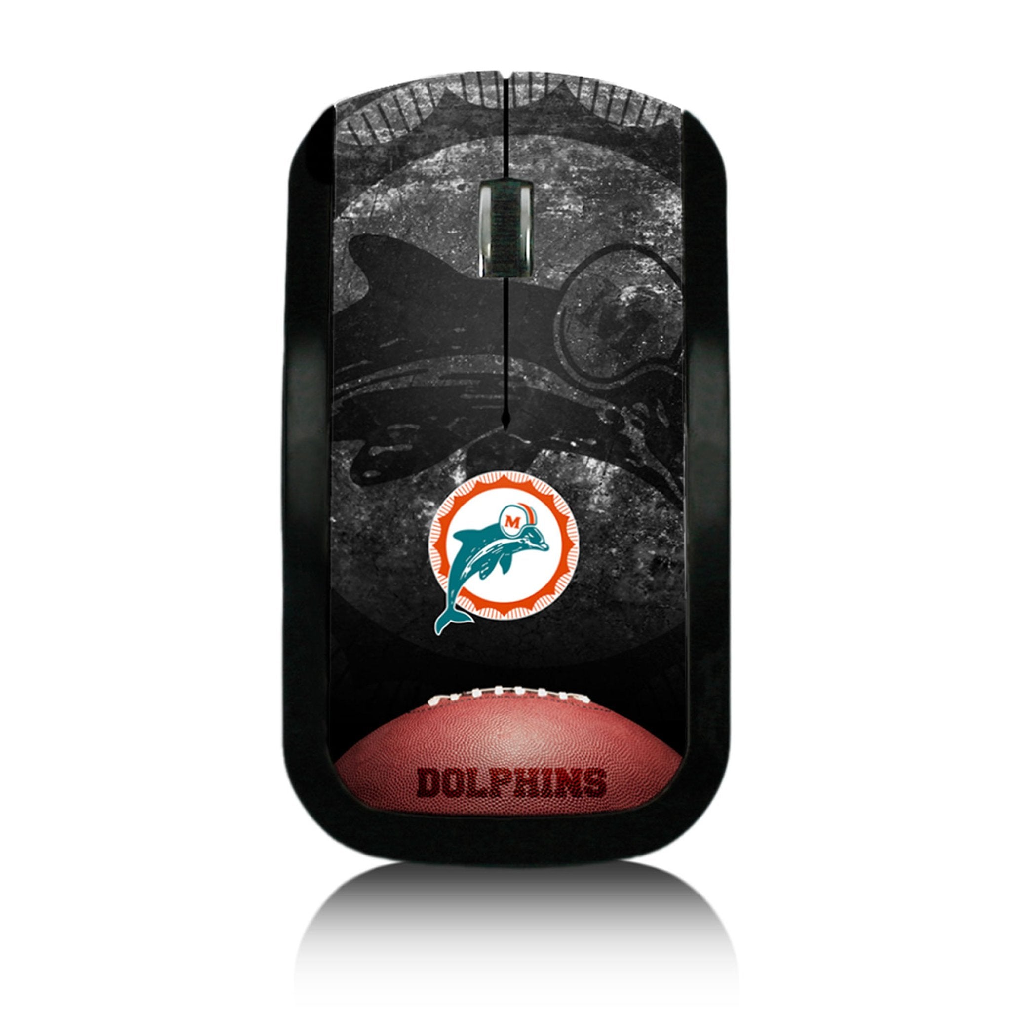 Miami Dolphins 1966-1973 Historic Collection Legendary Wireless Mouse - Sports Gifts, Sports Memorabilia, Sports Collectibles, Fan Shop