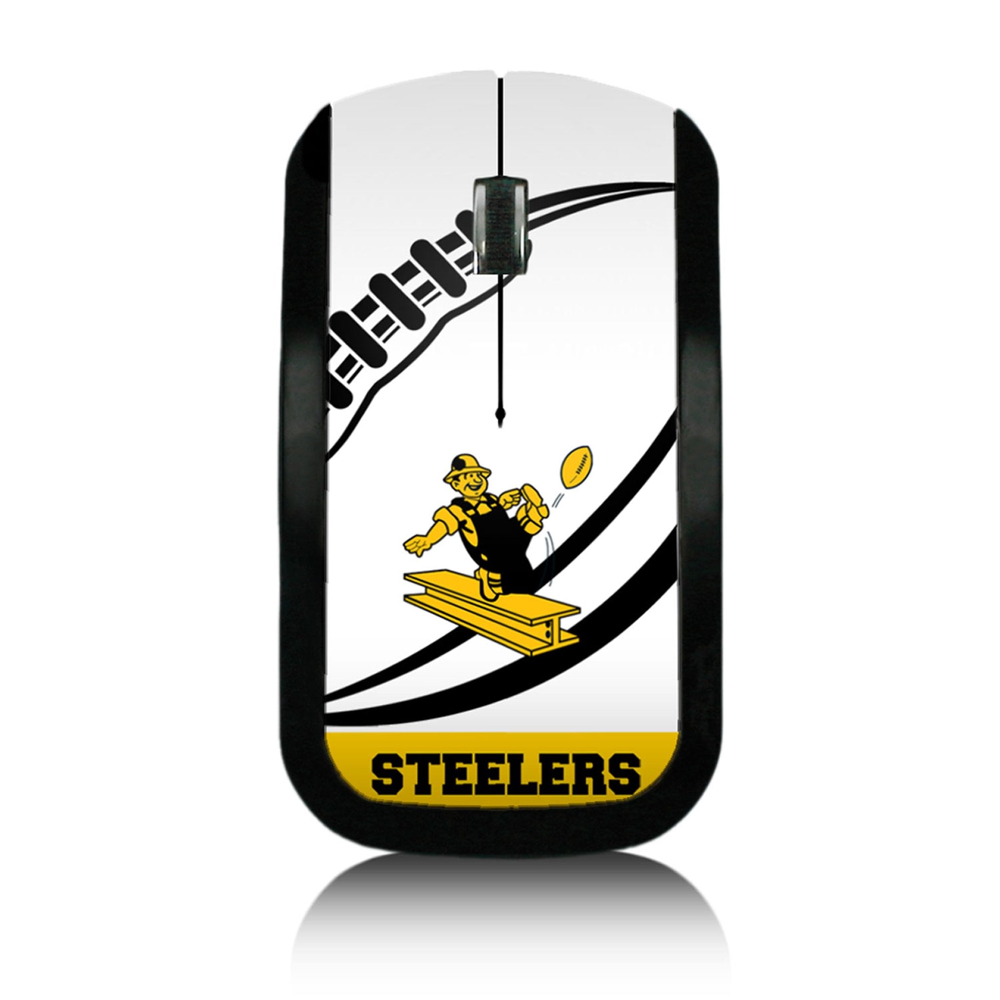 Pittsburgh Steelers 1961 Historic Collection Passtime Wireless Mouse - Sports Gifts, Sports Memorabilia, Sports Collectibles, Fan Shop