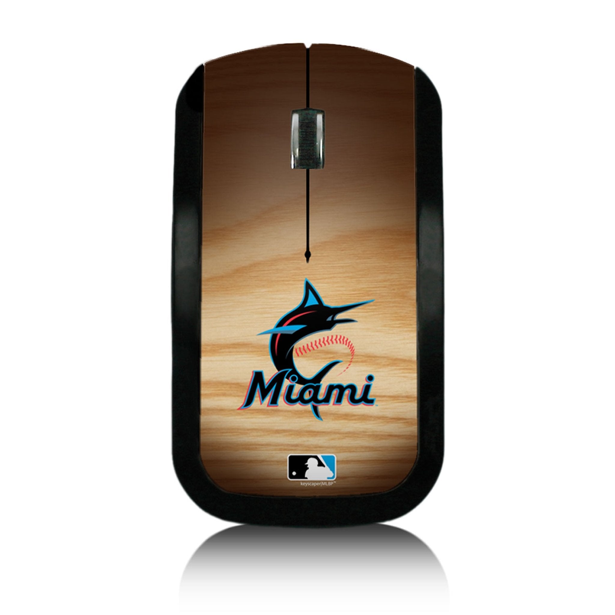 Miami Marlins Baseball Bat Wireless Mouse - Sports Gifts, Sports Memorabilia, Sports Collectibles, Fan Shop
