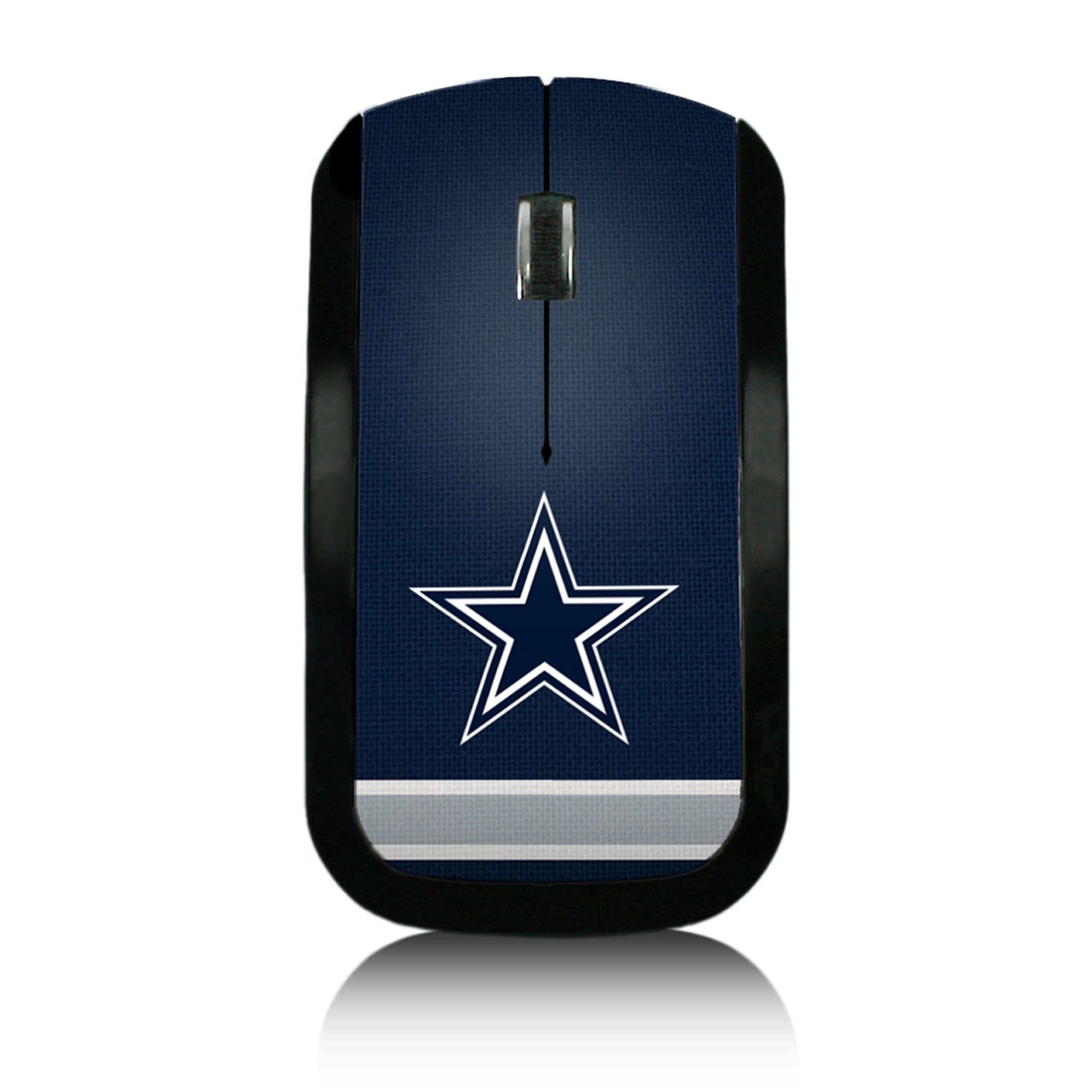 Dallas Cowboys Stripe Wireless Mouse - Sports Gifts, Sports Memorabilia, Sports Collectibles, Fan Shop