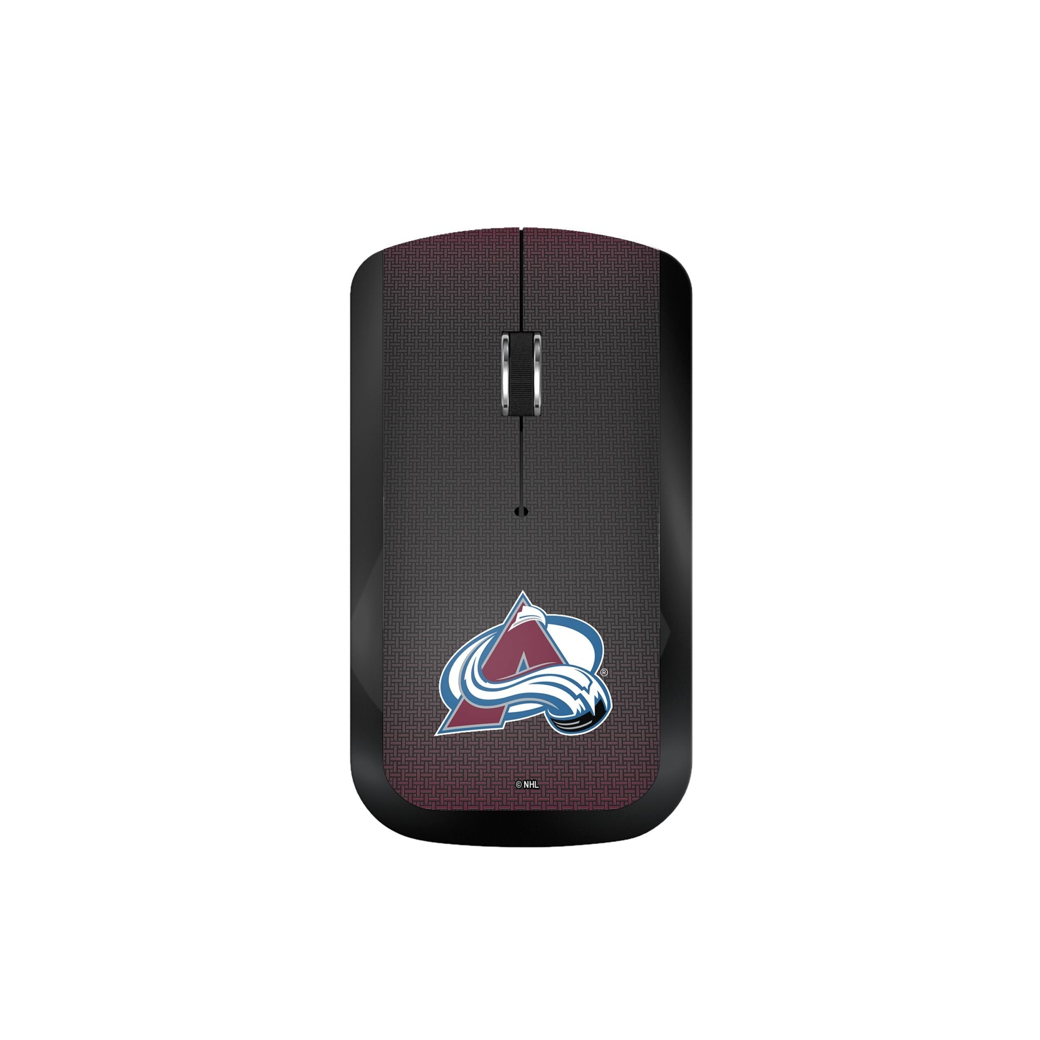 Colorado Avalanche Linen Wireless Mouse - Sports Gifts, Sports Memorabilia, Sports Collectibles, Fan Shop