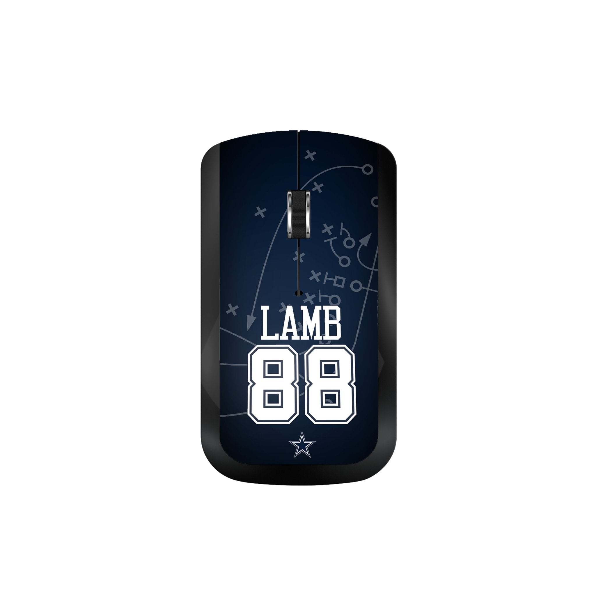 CeeDee Lamb Dallas Cowboys 88 Ready Wireless Mouse - Sports Gifts, Sports Memorabilia, Sports Collectibles, Fan Shop