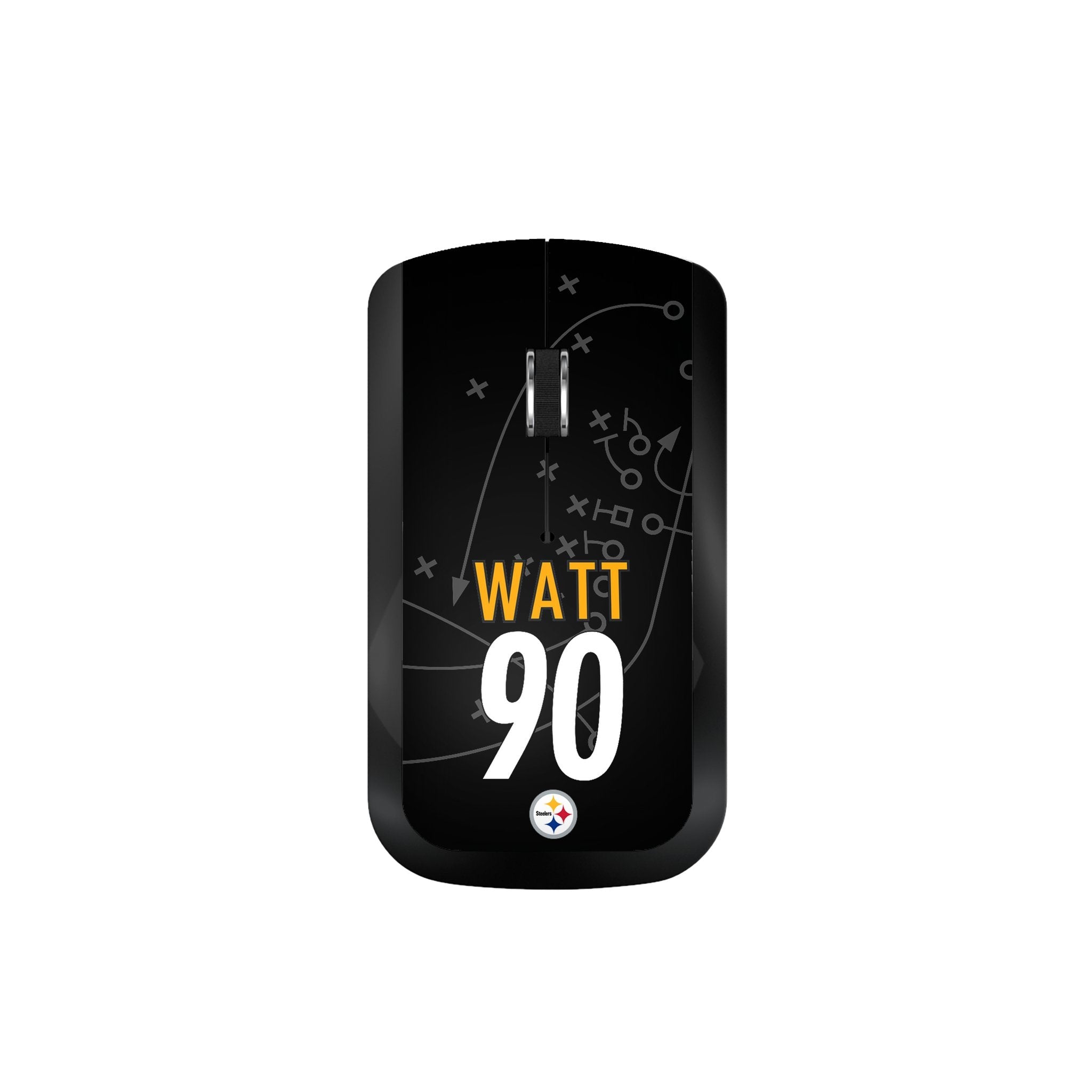 T.J. Watt Pittsburgh Steelers 90 Game Tactic Wireless Mouse - Sports Gifts, Sports Memorabilia, Sports Collectibles, Fan Shop