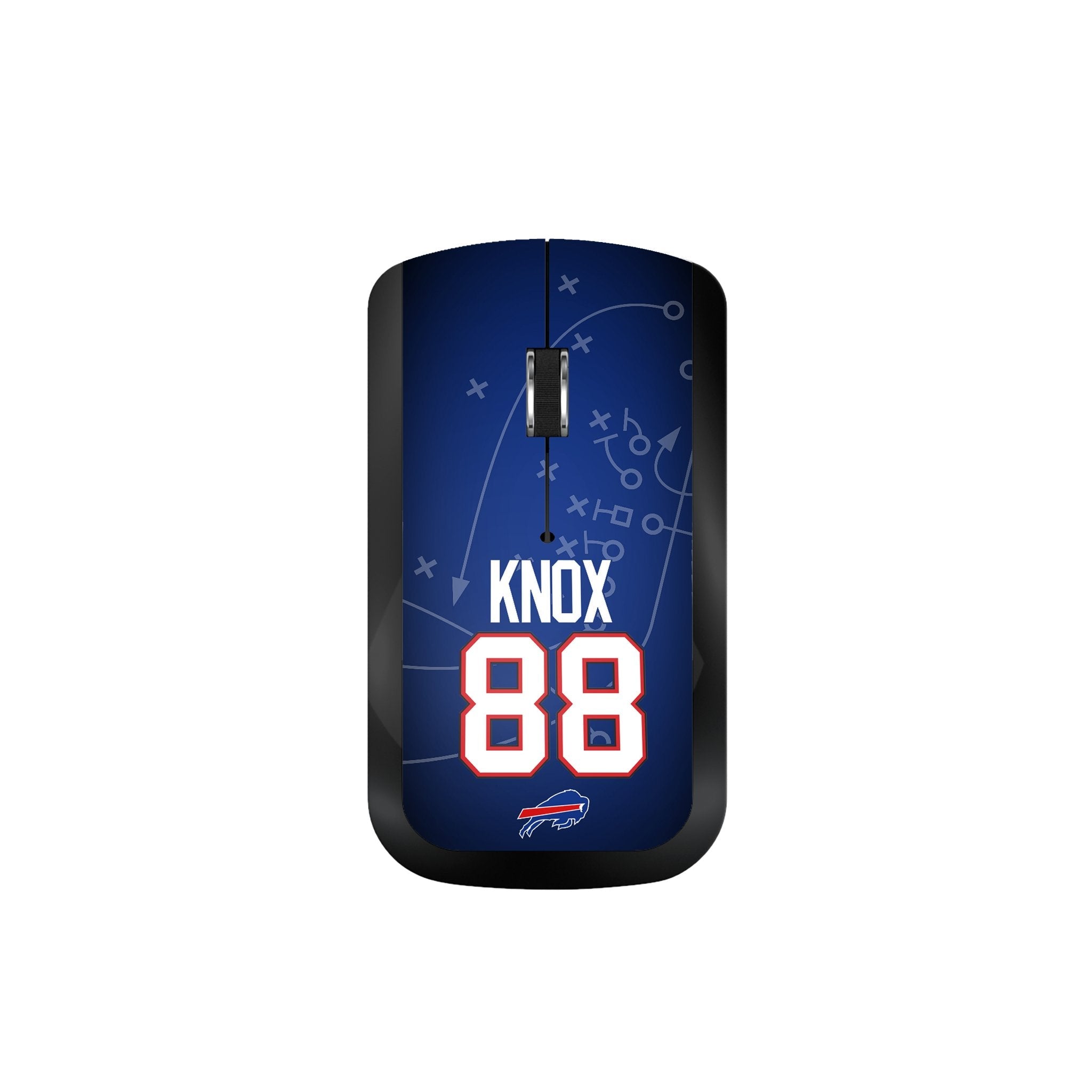 Dawson Knox Buffalo Bills 88 Ready Wireless Mouse - Sports Gifts, Sports Memorabilia, Sports Collectibles, Fan Shop