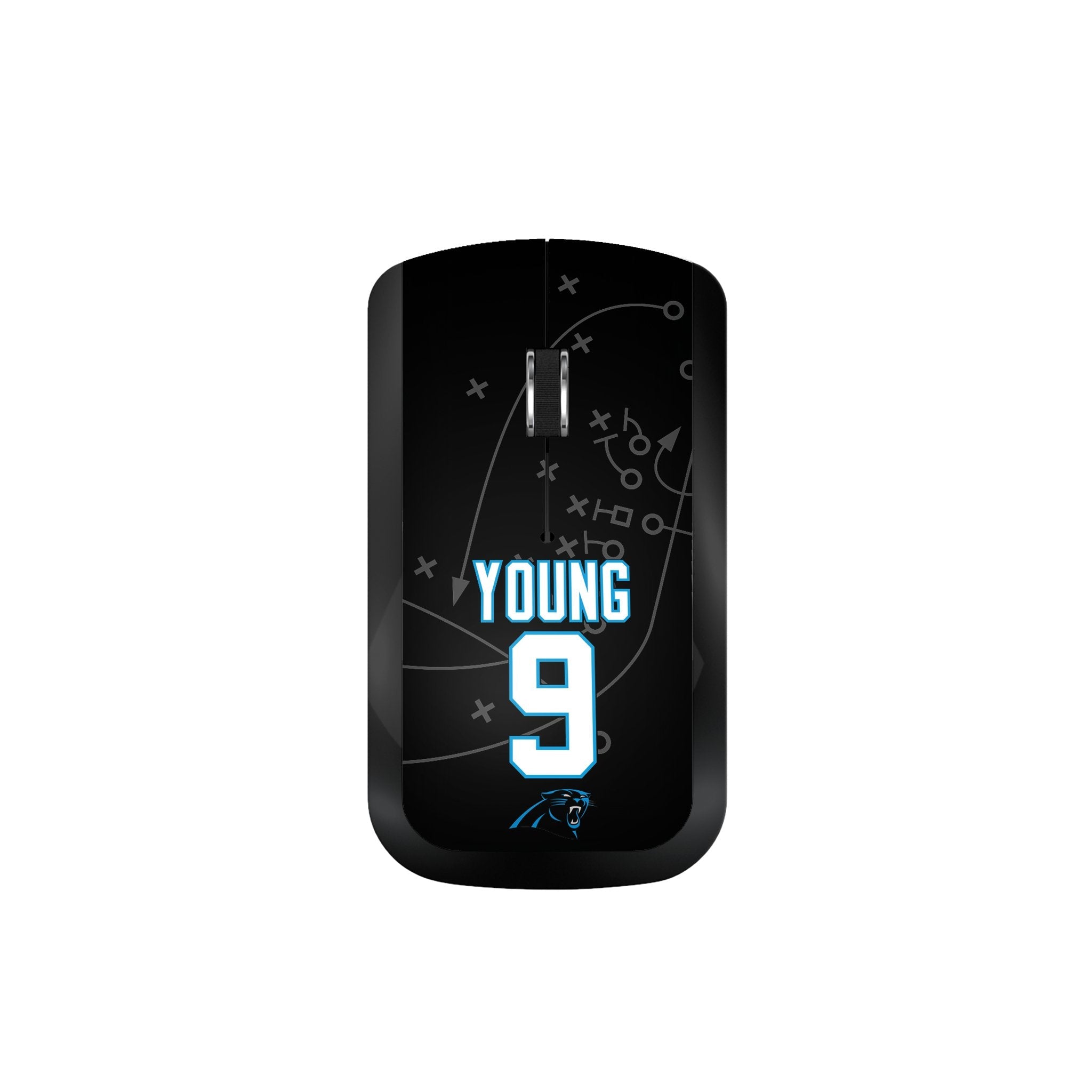 Bryce Young Carolina Panthers 9 Ready Wireless Mouse - Sports Gifts, Sports Memorabilia, Sports Collectibles, Fan Shop