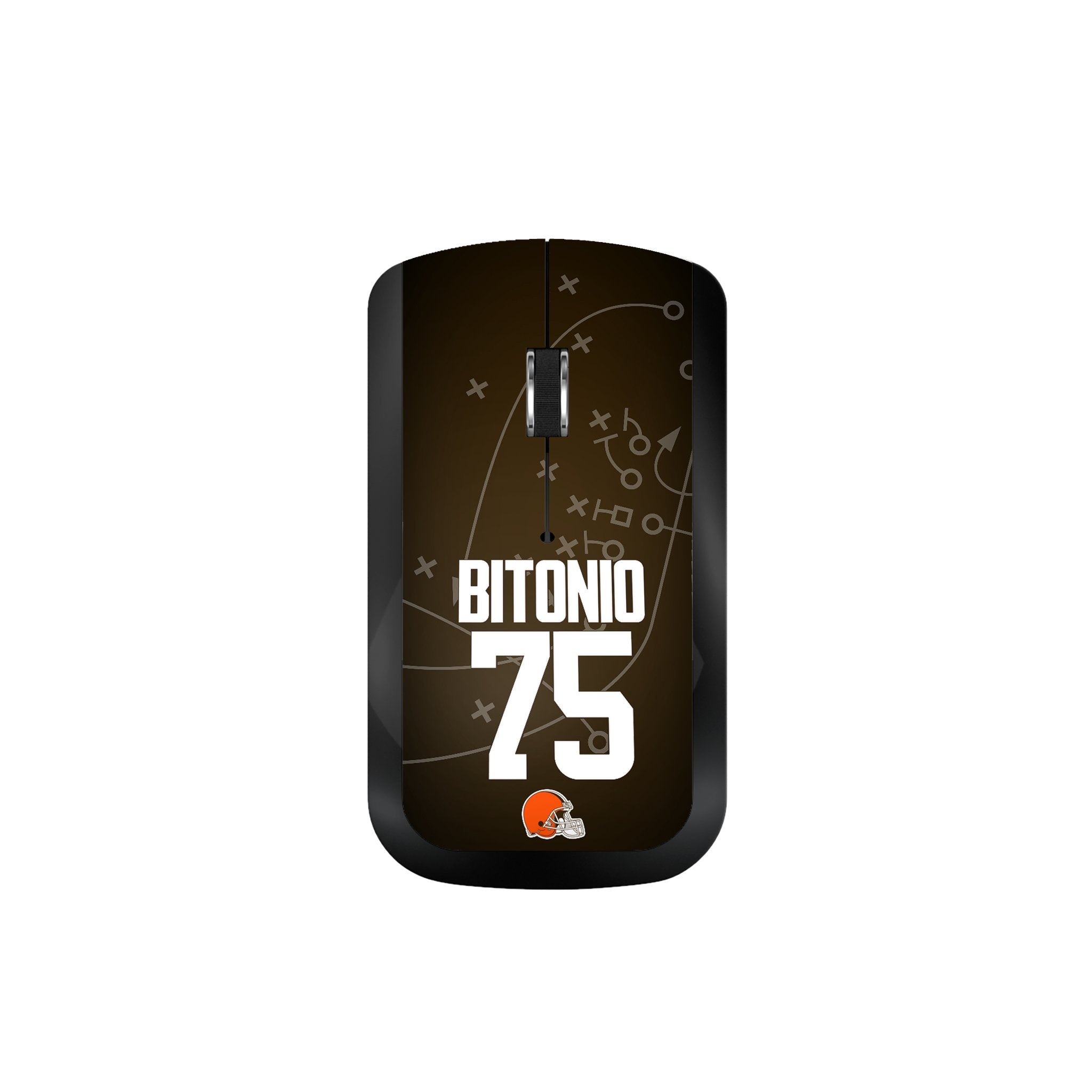 Joel Bitonio Cleveland Browns 75 Ready Wireless Mouse - Sports Gifts, Sports Memorabilia, Sports Collectibles, Fan Shop