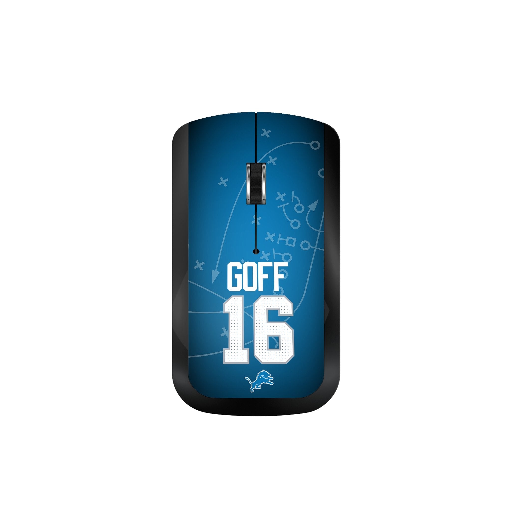 Jared Goff Detroit Lions 16 Ready Wireless Mouse - Sports Gifts, Sports Memorabilia, Sports Collectibles, Fan Shop