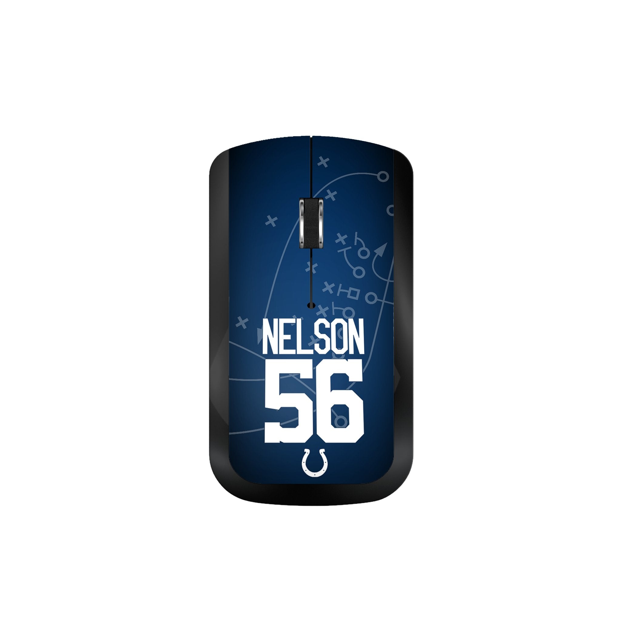 Quenton Nelson Indianapolis Colts 56 Ready Wireless Mouse - Sports Gifts, Sports Memorabilia, Sports Collectibles, Fan Shop
